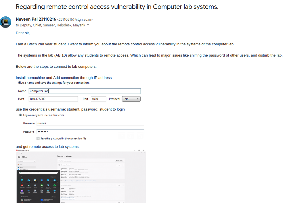 SMB Access Demonstration